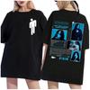 Billie Eilish Hit Me Hard and Soft The Tour Tričko 2026 Léto Nové Unisex Dámská Móda Bavlněné Oversized Tričko Y2K