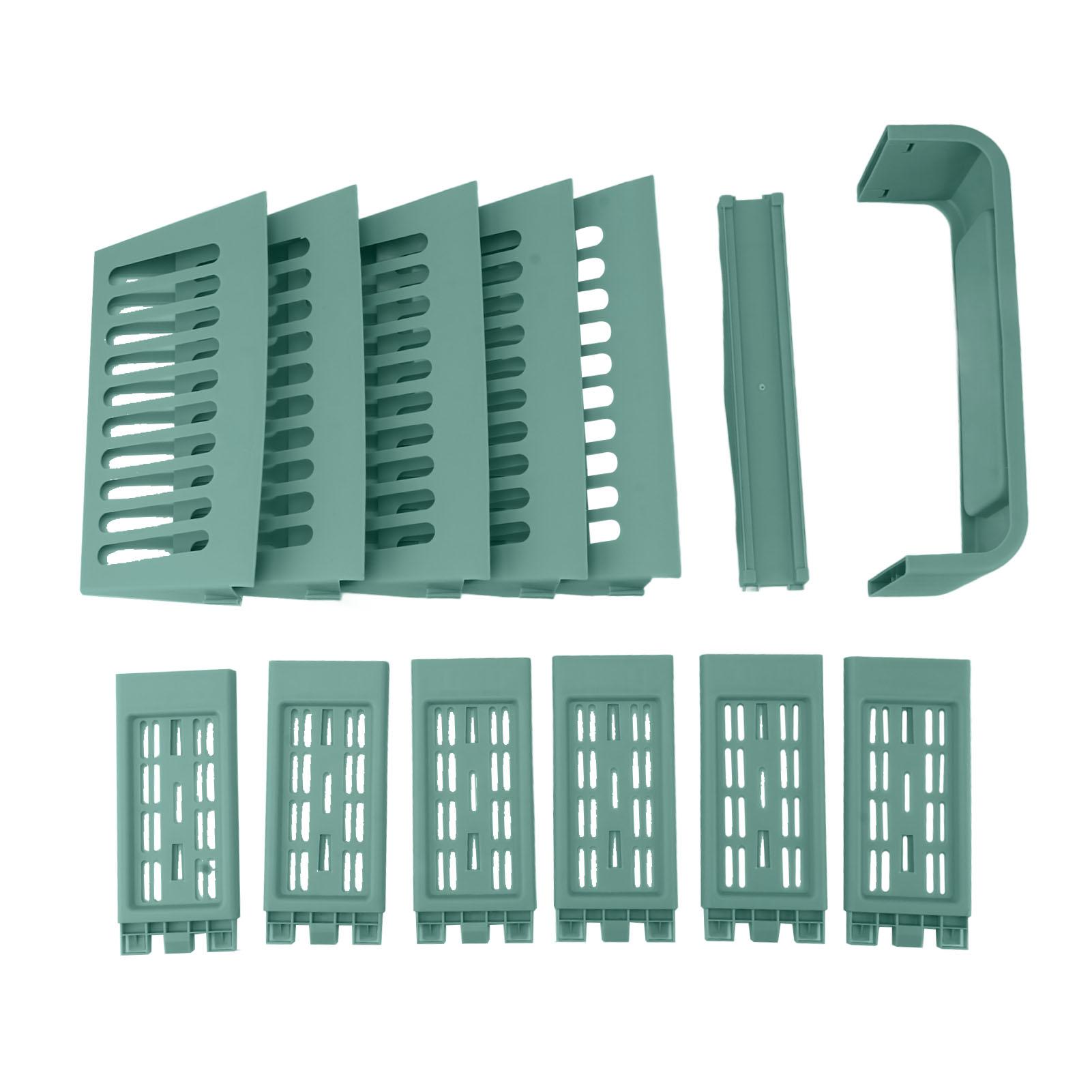 5 Tier Bookshelf Plastic Book Storage Rack   Shelf   Bookcases Floor Standing