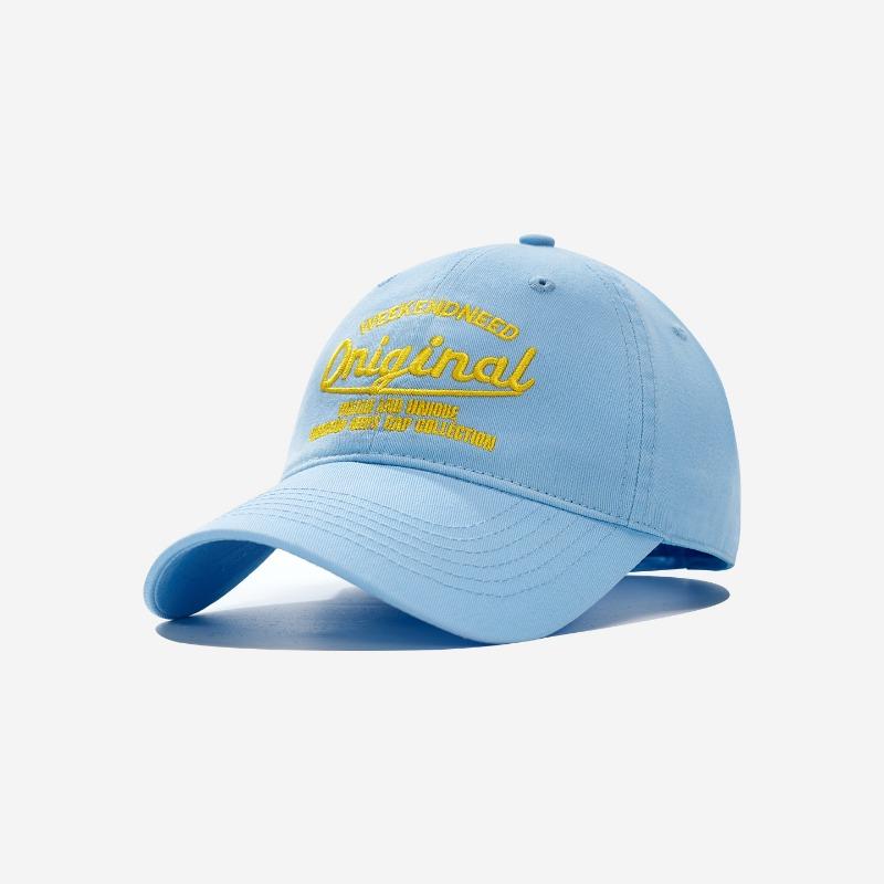 New sunscreen sunshade baseball hat original enlarged and deepened face small embroidered versatile cap