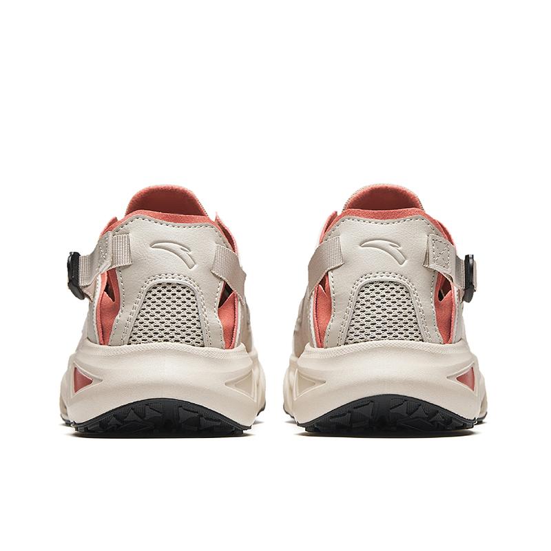 Anta Wuyi Stream Hiking Shoes Summer 2026 Thick Sole Outdoor Functional Shoes Kids shoes Fog-Gray Red 922626650-2