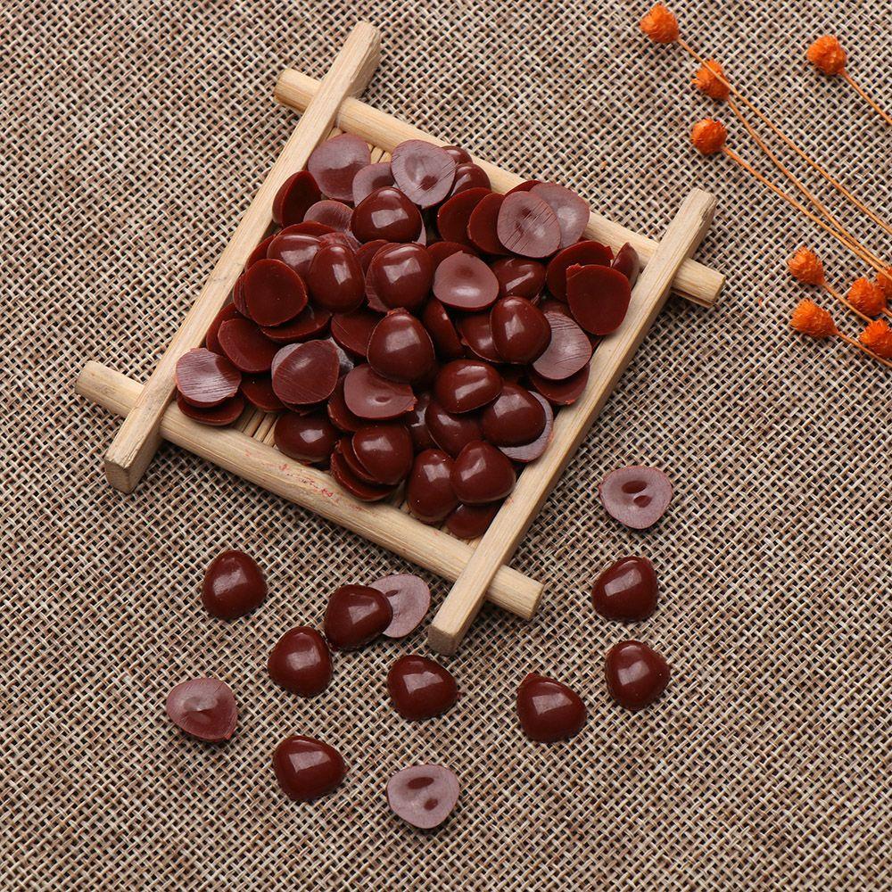 100pcs Plastic Bear Buttons DIY Tool Triangle Nose Dolls Accessories Safety Parts  Noses