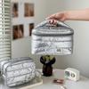 Large Capacity Portable Makeup Storage Bag for Women Travel Toiletry Holder Sturdy Waterproof Polyester Cosmetic Case