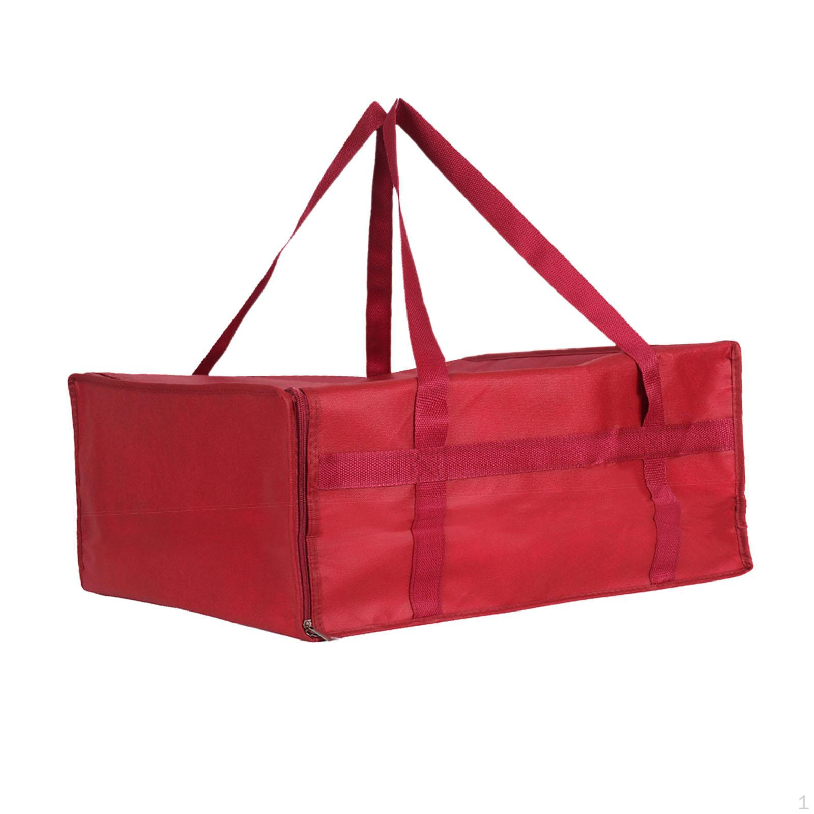 

Catering Bag Food Insulated Removable Base Made of Sturdy Non-woven for Delivery Service Outdoor 40cmx40cmx15cm