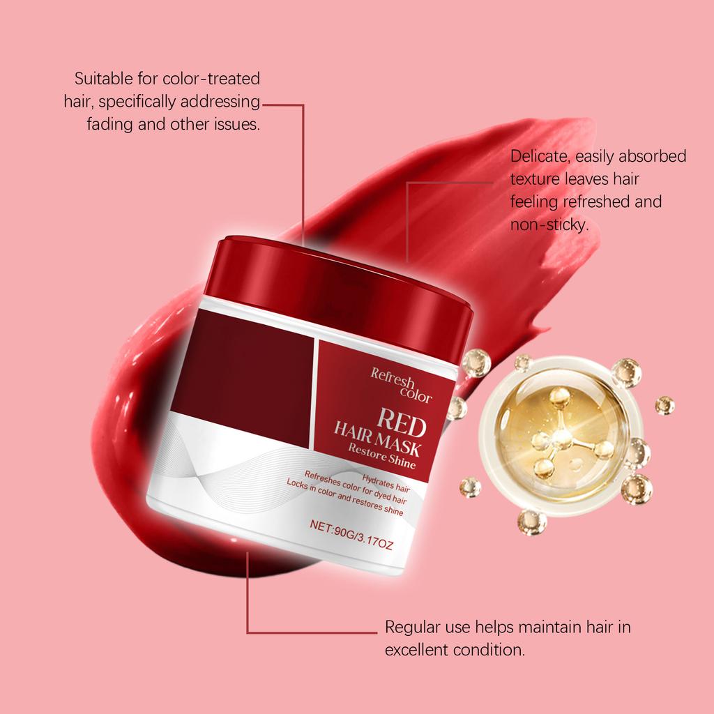 Die pflegende Haarmaske ist sanft, pflegend, reparierend, trocknend, reparierend, feuchtigkeitsspendend und für verschiedene Haartypen geeignet