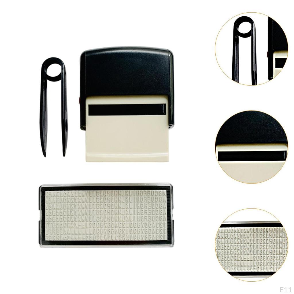 DIY Benutzerdefinierter Stempelset-Druck für die Schule