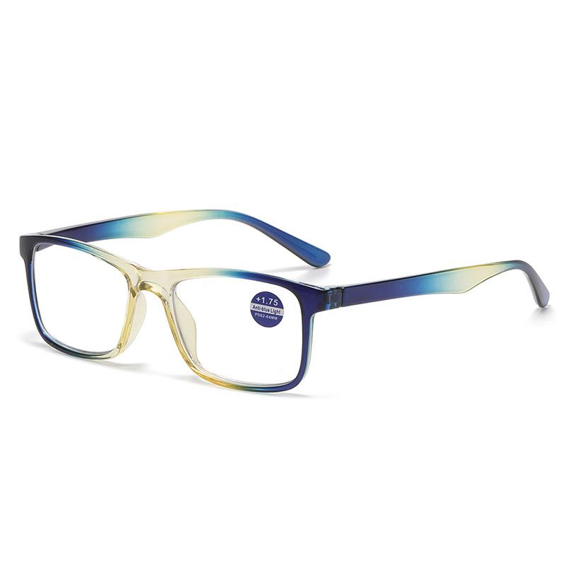 Ultra Light Small Square Reading Glasses High-definition Unisex Anti Blue Light Eyewear 0 To +4 0 Durable Frame
