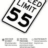 1pc R2 55 MPH Speed Limit Vintage Metal Sign, H.I.P. Funny Gift for Colleagues, 8x12in Unframed Indoor Outdoor Decor