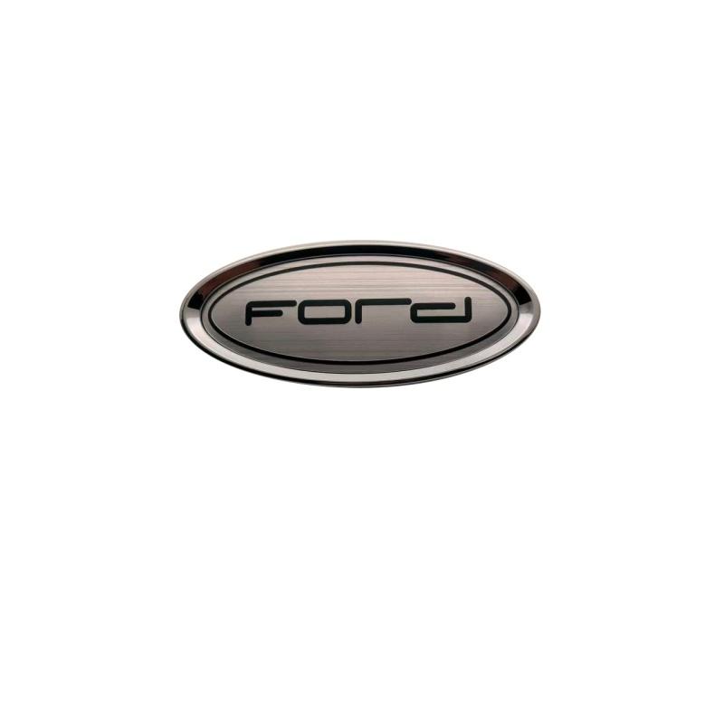 13x5.6CM Car Front Hood Cover Rear Trunk Badge Sticker Accessories for Ford Fiesta Fusion Escape Kuga Edge Focus Ranger Mondeo
