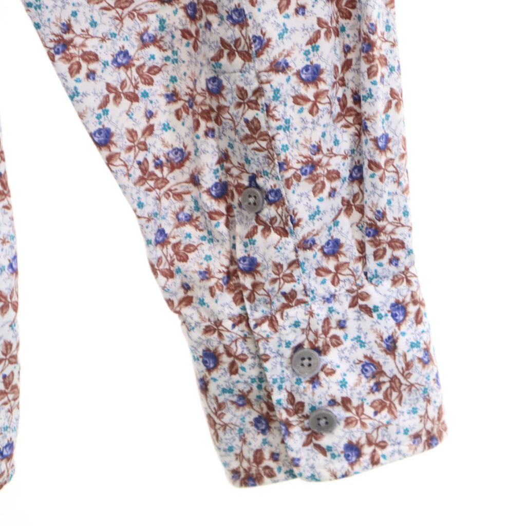 Paul Smith Made In Japan Floral Long Sleeve Shirt 2L Blue Men's Used