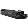 Women's Madrid EVA Rubber Flip-flops Narrow Black (128163)
