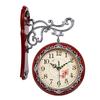 Double-Face Large Wall Clock - Vintage Digital Design, Mechanism Operation, Room Decor Accessory, Modern Home Decoration Timepie