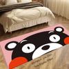Interior Floor Mat Doormat Kawaii Kumamons Non-slip Foot Rug for Entryway Kitchen Carpet Bedroom Bedside Mats Home Decoration