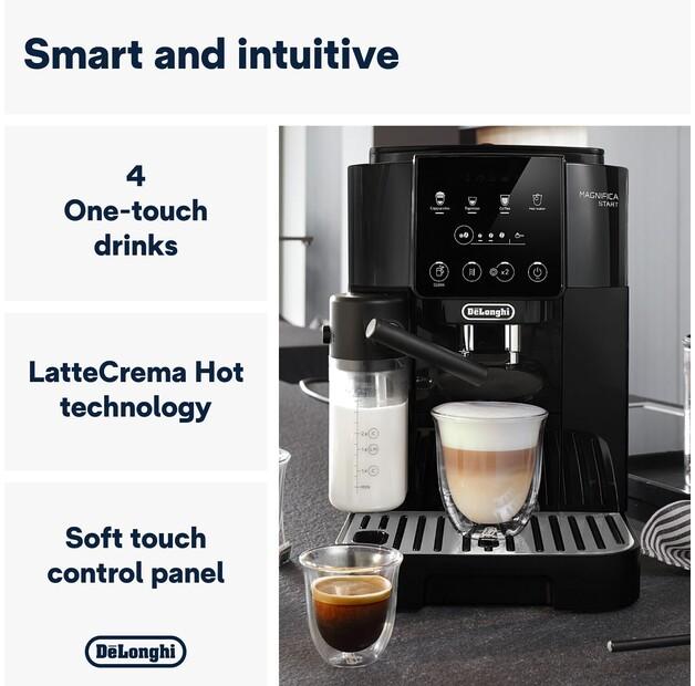 Кофемашина DeLonghi ECAM 220.60.B Magnifica Start