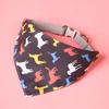 1 Stück Haustier Weihnachtshirsch Lebkuchen-Aufdruck Lätzchen Bandana, Geeignet für Katzen & Hunde Weihnachtliche Urlaubs-Dekorations-Kostüm
