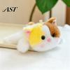Cute Refrigerator Magnet Plush Animal Magnets, Soft Stuffed Fridge Magnet, Adorable Duck Funny Lying Cat Dolphin Raccoon Decor, Magnetic Toy for Metal