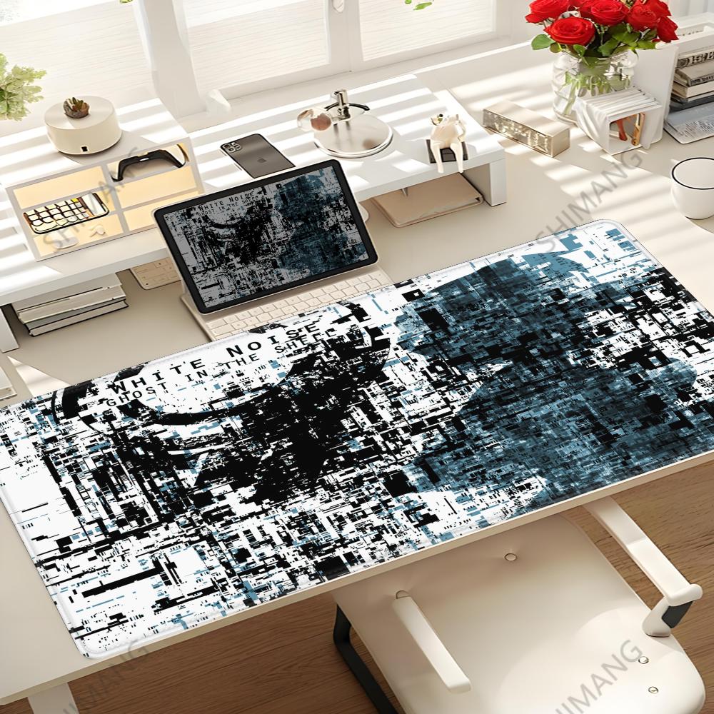 GGhost In the Shell Mouse Pad Nonslip Thickened MousePad Large Writing Lockedge Office Student Gaming Cushion