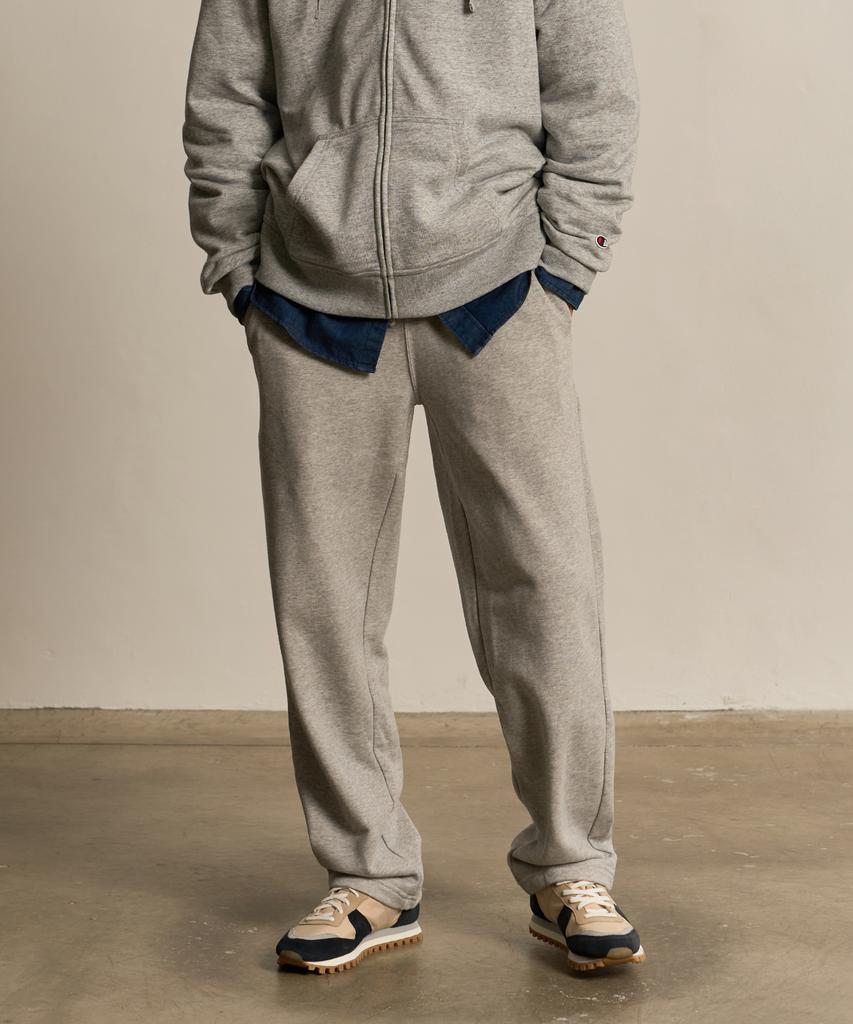 CHAMPION C-Logo Straight Sweatpants Normal Grey