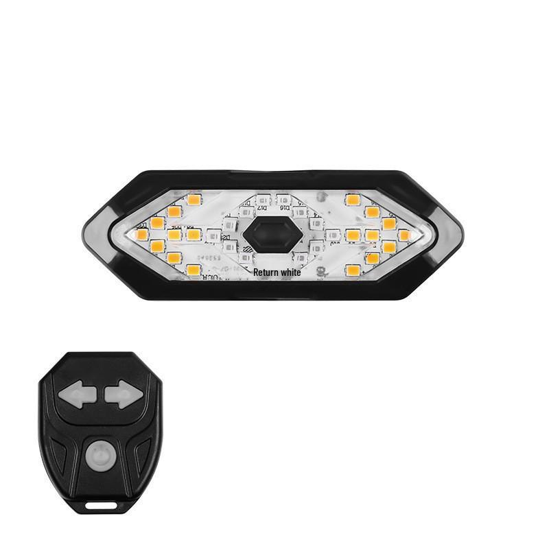 

Беспроводной пульт дистанционного управления для велосипедного указателя поворота и звукового сигнала с USB-зарядкой