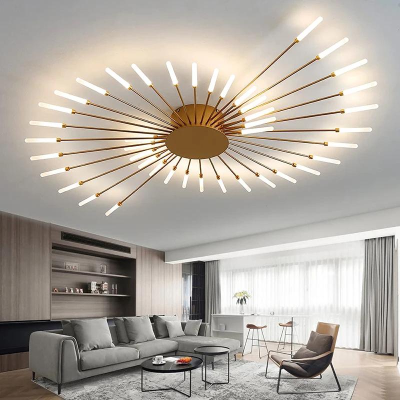 Modern LED Ceiling Lamp Living Room Dining Bedroom Ceiling Chandelier Lights Nordic Design Home Decor Indoor Lighting