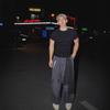 High Street Slack Sequins Straps Scimitar Casual Pants Men's and Women's Pleated Paratrooper Pants Loose Wide Leg Overalls
