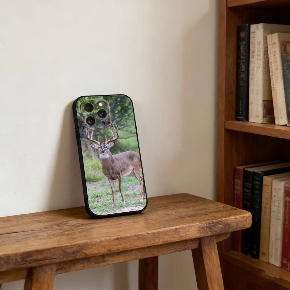 Deer Hunting Phone Case For iPhone17,16,15,14,13,12,11 Plus,Pro Magnetic with Magsafe Wireless Charging