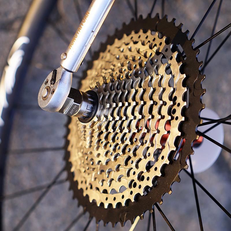 Fahrrad Kassetten Verschlussring Demontage Montage Werkzeug Rennrad Freilauf Ritzel Abzieher Steckschlüssel Reparatur Wartungswerkzeug