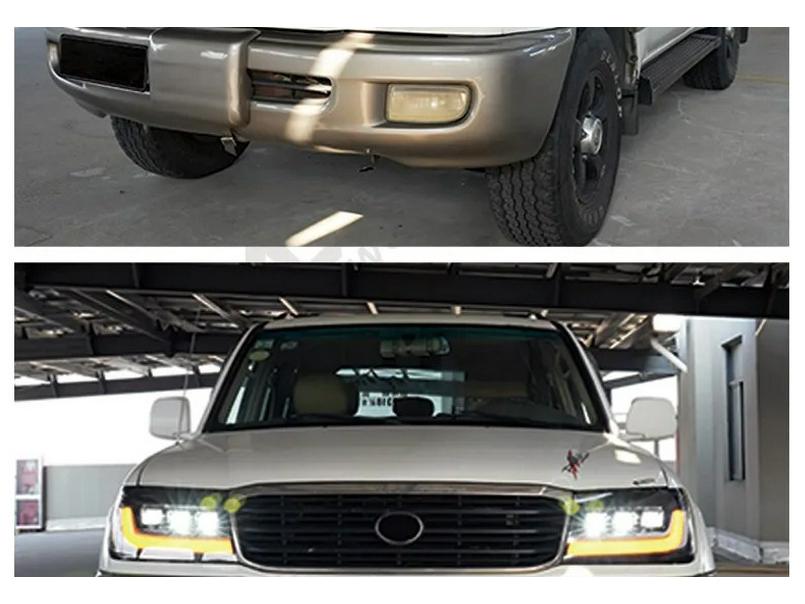 98-07 Toyota Land Cruiser LC100 LED Projector Headlight Assembly