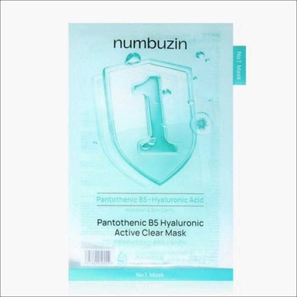 numbuzin No.1 Hyaluronic Pantothenic Acid Clear Soothing Gauze Mask