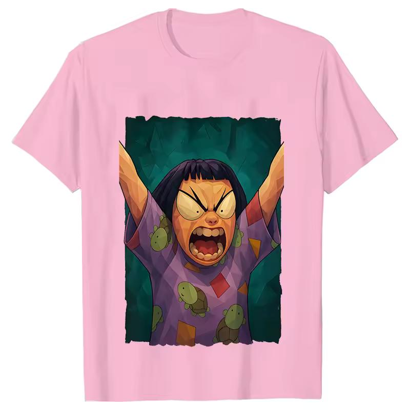 Dame T-skjorte Klær Kpop Demon Hunter HuntrX Grafiske Topper Dame T-skjorte Mote Koreansk Casual Harajuku Kortermet T-skjorte