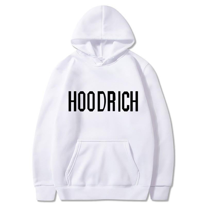 Hanorac Sport Casual Larg cu Imprimeu Litere Hoodrich