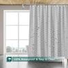 180CM Patterned Shower Curtain PEVA Waterproof Shower Curtain New Modern Bathroom Partition Curtain with Hook Bathroom Decoratio