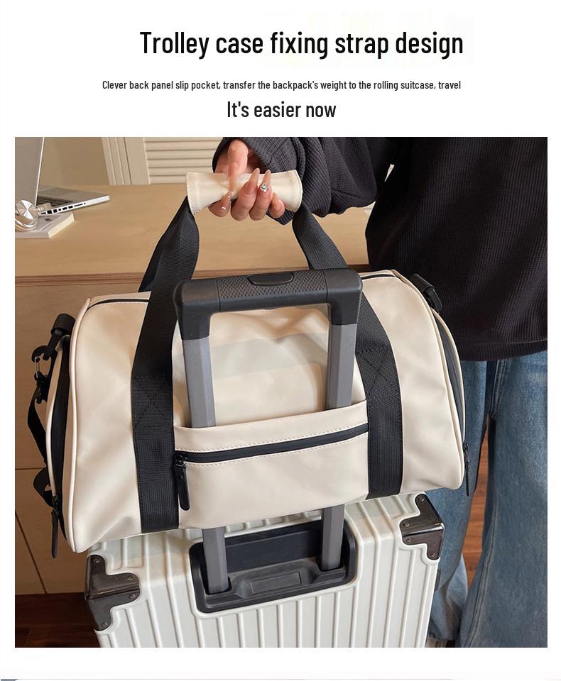 Unisex Sports Fitness Travel Bag 2025 - Large Capacity, Dry/Wet Separation, Short Trip