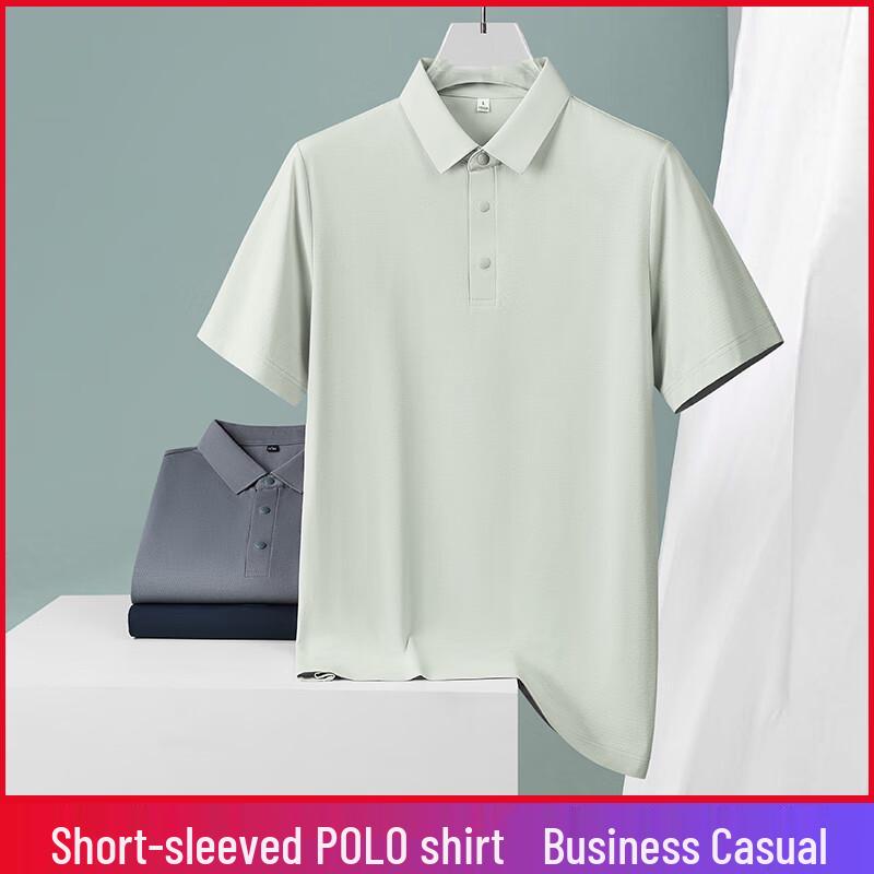 Eletion Men s Short-Sleeve Polo Shirt 3XL
