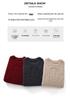 Solid Color Cable Knit Sleeveless Vest - Round Neck, Three-Needle Six-Strand Design, Perfect for Layering in Autumn and Winter