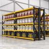 Heavy-Duty Industrial Warehouse Storage Racks - Reinforced Multi-Layer Shelves for Express Goods