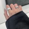 Retro Geometric Adjustable Ring - Versatile, Popular Hip Hop Style for Women