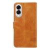 For Samsung Galaxy S25 Edge Wallet Case T-Shape Lines Leather Phone Cover Stand