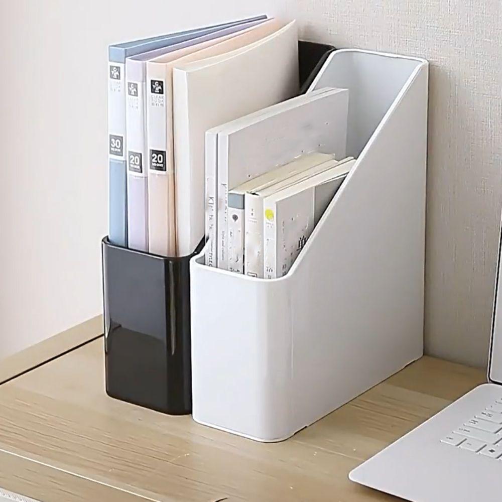 Large Capacity Bookends Thickened Book Shelf Durable Book Stand  Office