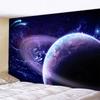 Cosmic Planet Home Decoration Tapestry Background Cloth  Yoga Mat Bed Sheet Sofa Blanket