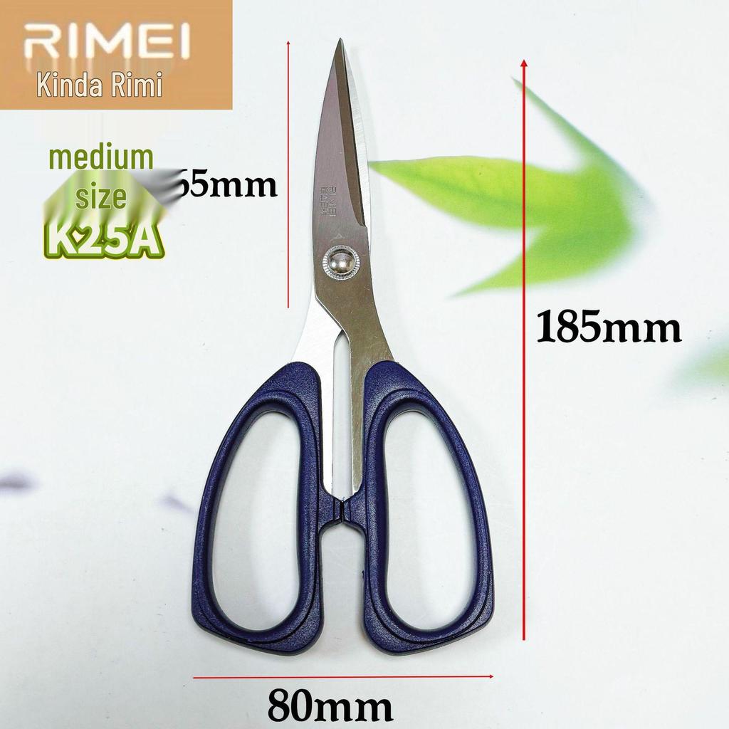 Jinda Rimei Large Stainless Steel Scissors: Office, Household, Handcraft, Tailoring, & Student Use