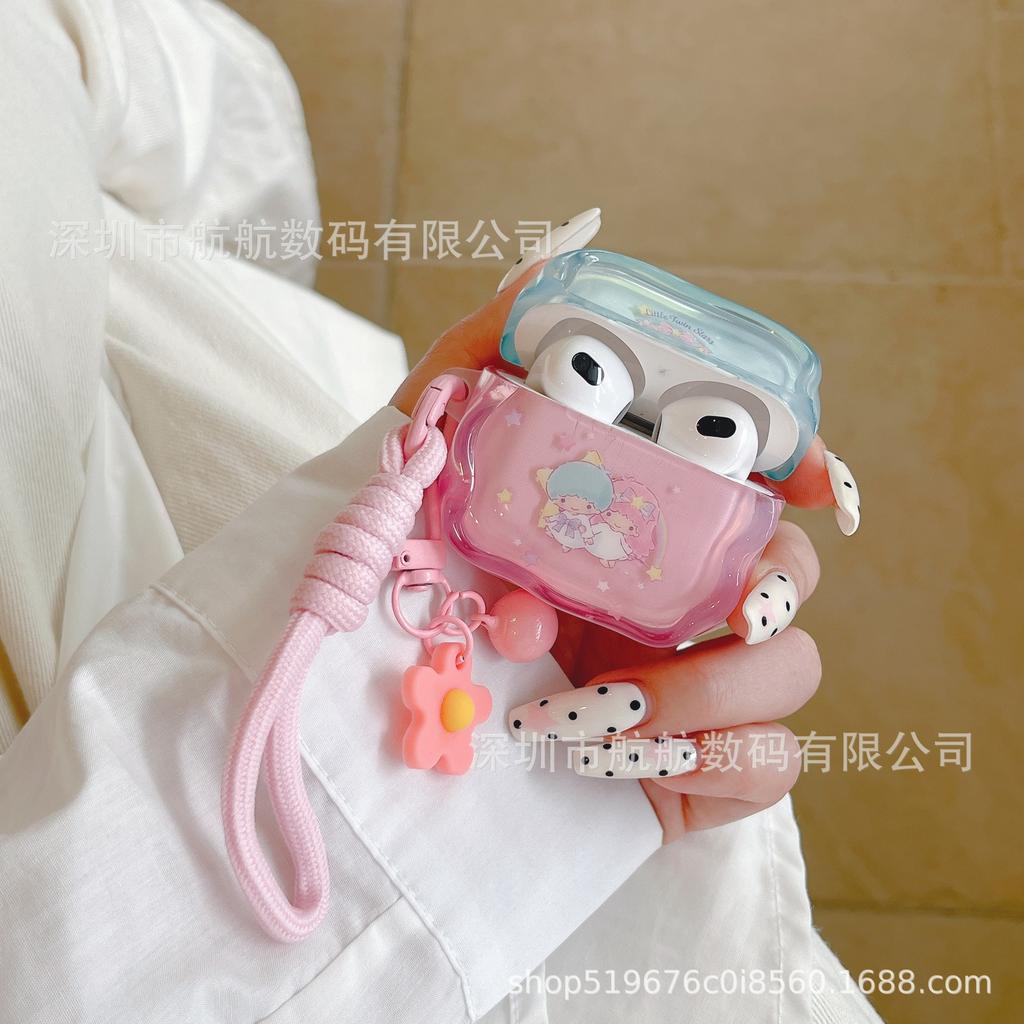Pink and blue Gemini for AirPods pro1 protective case AirPods 1 Apple earphone cover 1 generation 1 generation pro1