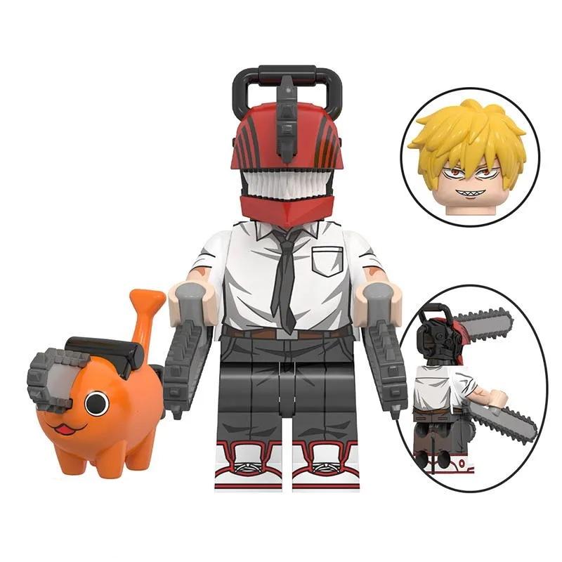Chainsaw Man Third-party Assembly Small Particle Toy