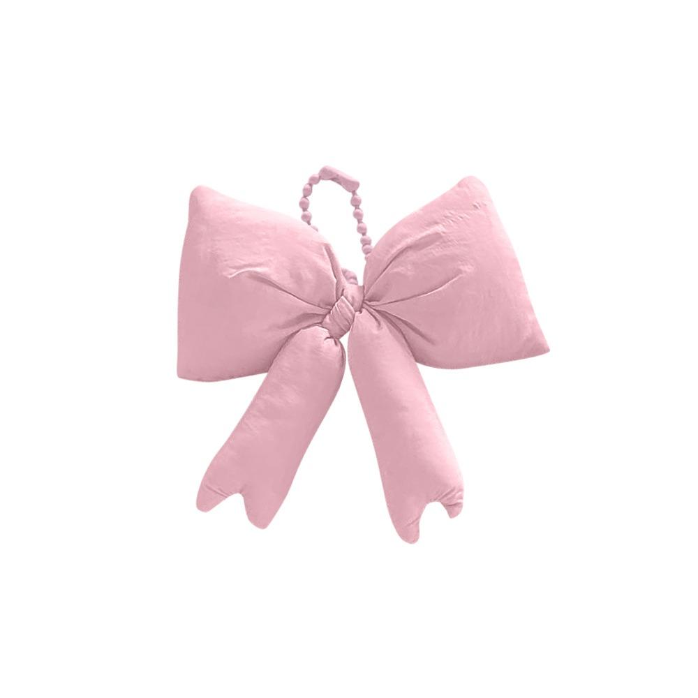 

Colored Bow 3D Bow Decoration Cotton Candy Style 3D Design Sweet Bag Pendant Cute Charm Sweet Decoration Flower Keyring