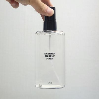 3CE Shimmer Makeup Fixer 95ml Bright Skin Glossy Makeup Shimmer Fixer Oil Control, 1 Piece