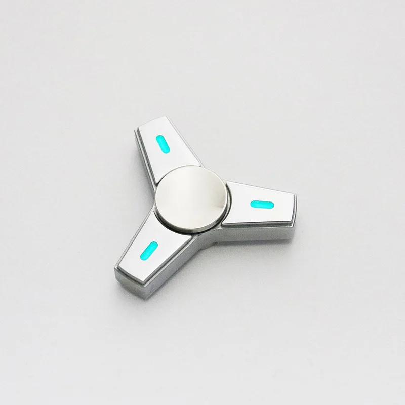 

Mini Fidget Spinner Luminous Edc Stress Relief Toy Stainless Steel Spinning Top Gyroscope Gyroscope Relieve Stress-Relieving