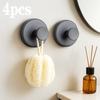 Suction Cup Hook Strong Vacuum Bathroom Suction Cup Hooks Waterproof Towel Holder Pp Durable Wall Hanger For Hanging Robe