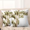 1 Pieces Floral Tree Print Square Throw Pillow Covers Pattern Cushion Cover Suitable For Sofa Bedroom Car Pillow Cover