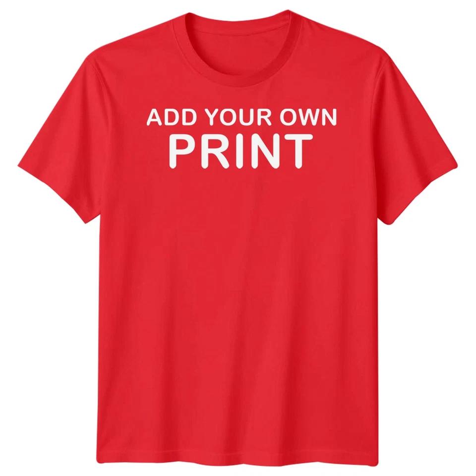 Personalised T Shirt Custom Logo Birthday Sports Workout Gym Tee For Men Women 6