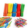 200Pcs Counting Sticks Wooden Montessori Educational Toys Math Classroom Supplies Teaching Kids Learning Kindergarten Gifts