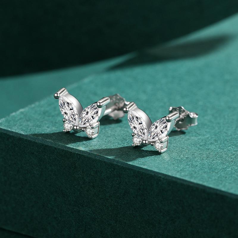 Tancise 925 Sterling Silver Zircon Earrings Drop Earrings For Women Wedding Party Gifts